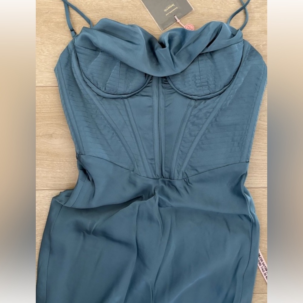 House of CB Satin Corset Dress - Picture 2 of 3